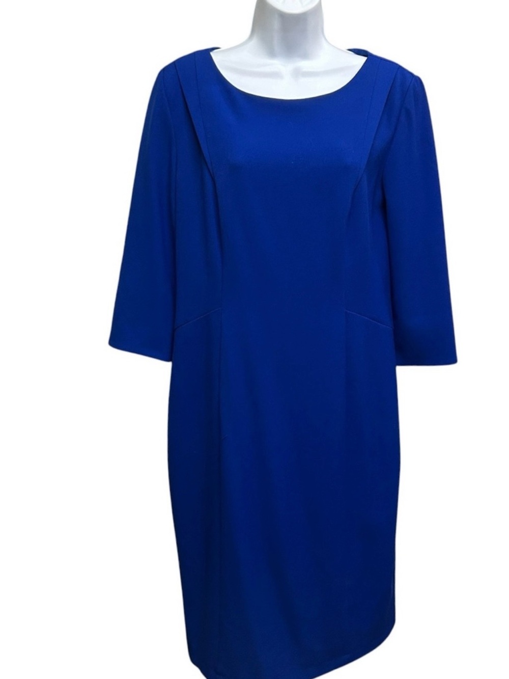 Planet Blue 3/4 Sleeve Lined Midi Dress Size 8